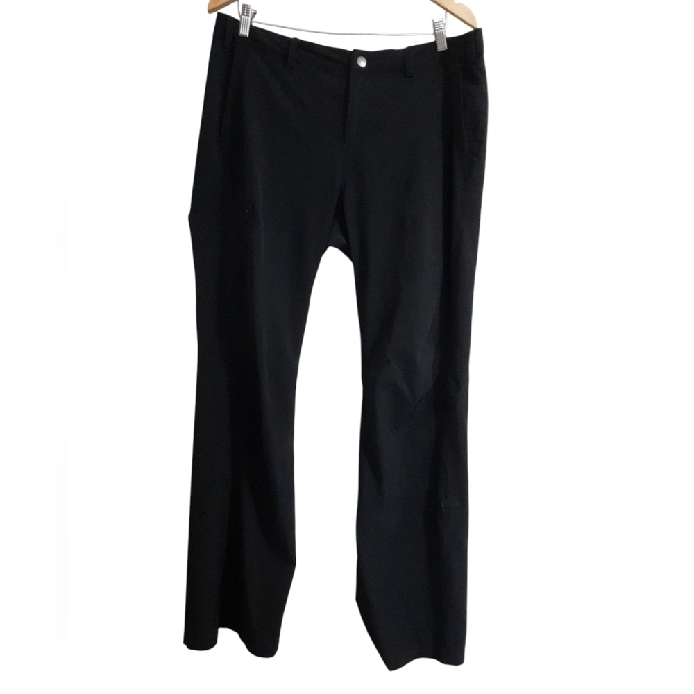 Rei hiking pant black women 14 outdoor casual camp casual vacation